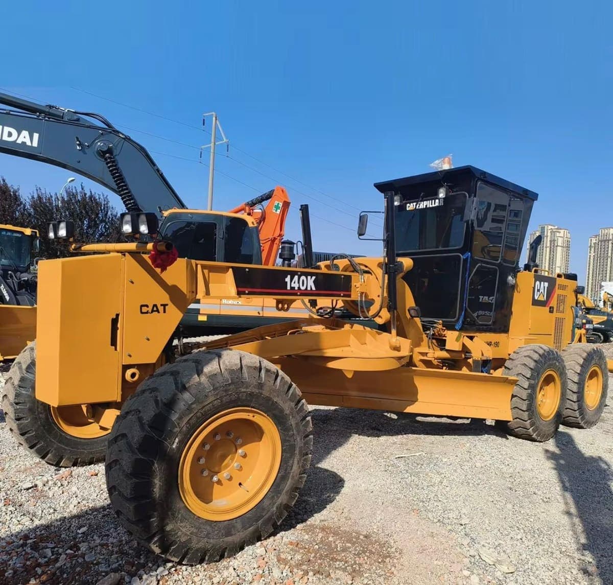 Caterpillar 140K motor grader